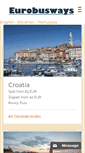 Mobile Screenshot of eurobusways.com